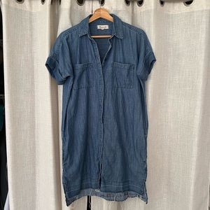 Madewell denim dress size small